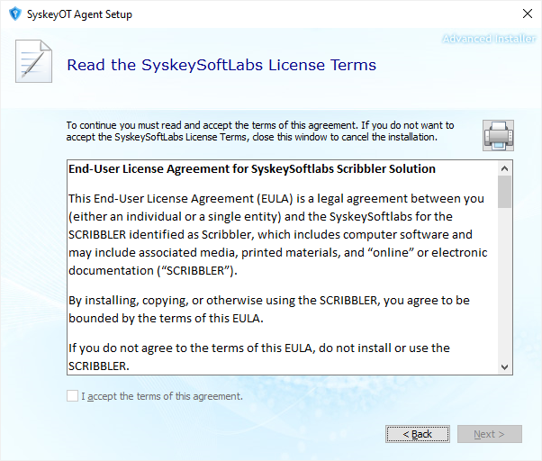 License Agreement